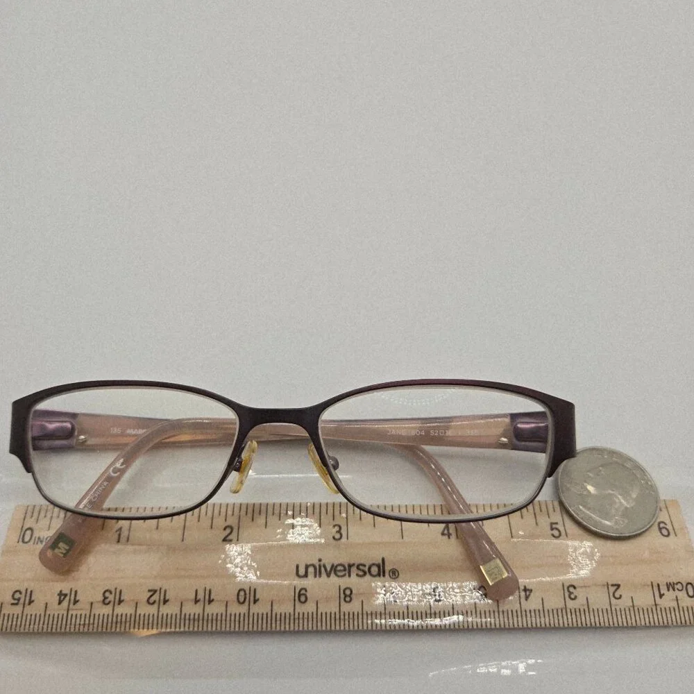Marcho NYC‎ Jane Eyewear Pink + Purple Westside 605 52/16  Women's Glasses